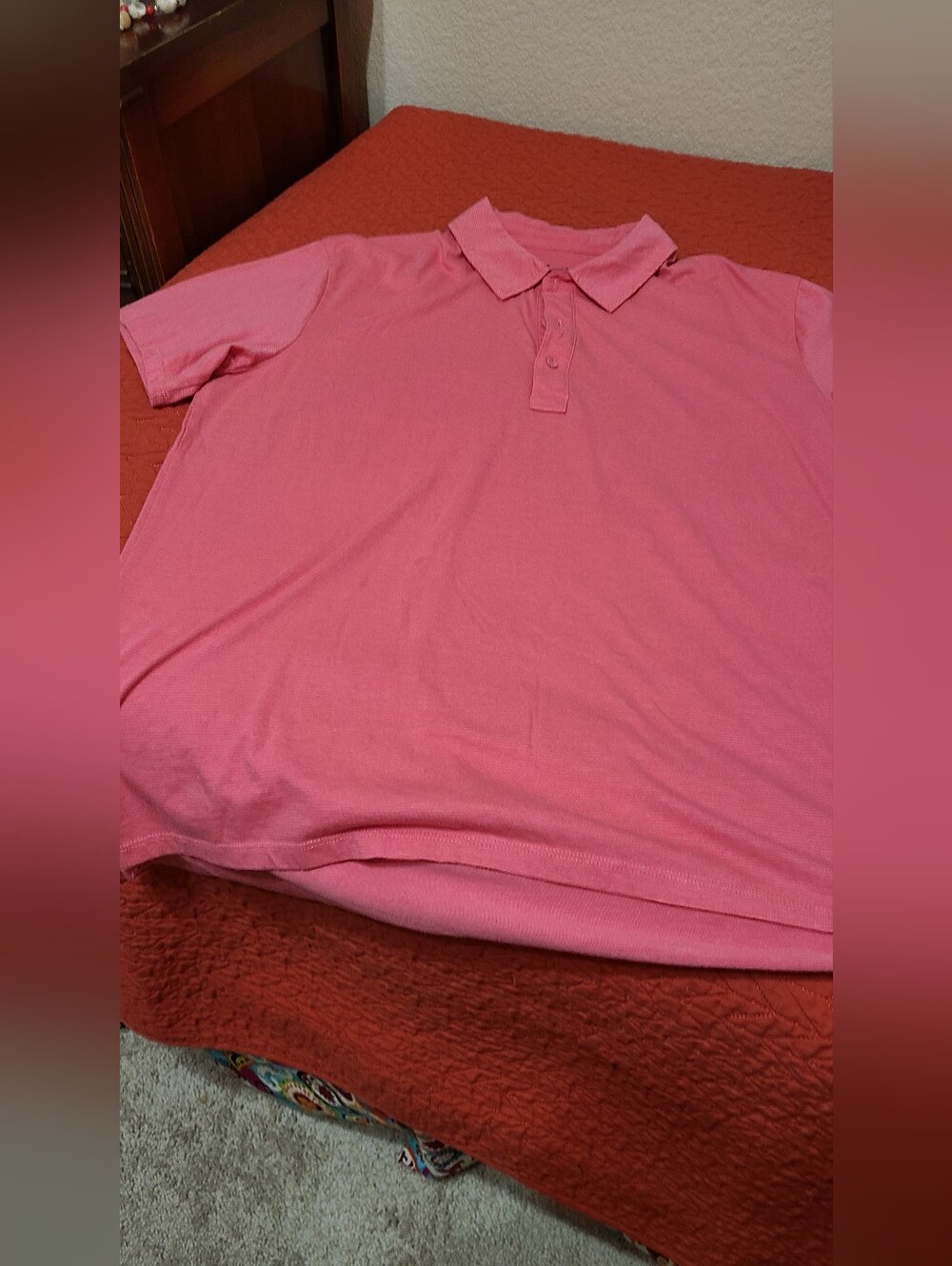Grayers Men's Pink Polo Shirt with Classic Collar